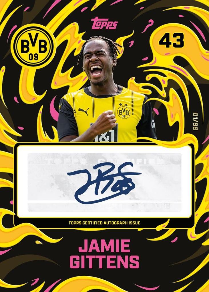 Topps Borussia Dortmund Team Set 2024-25 Official Borussia Dortmund Team Set