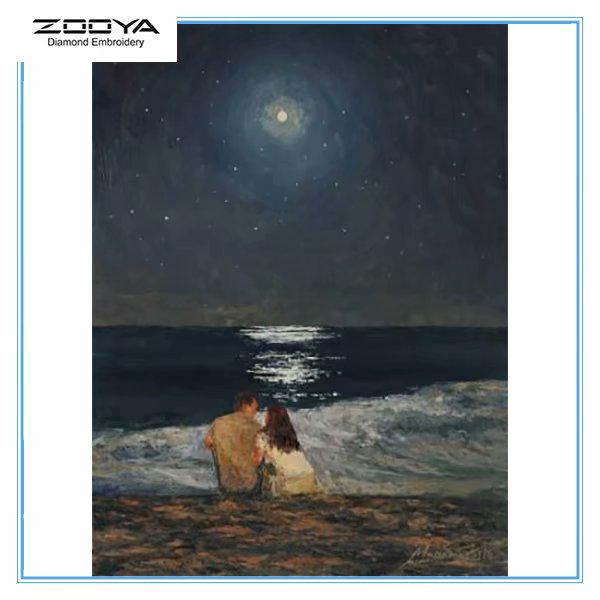 

ZOOYA DIY 5D Полный дрель Алмазная картина Пара Вышивка Крестом Мозаика Домашний Декор Подарок