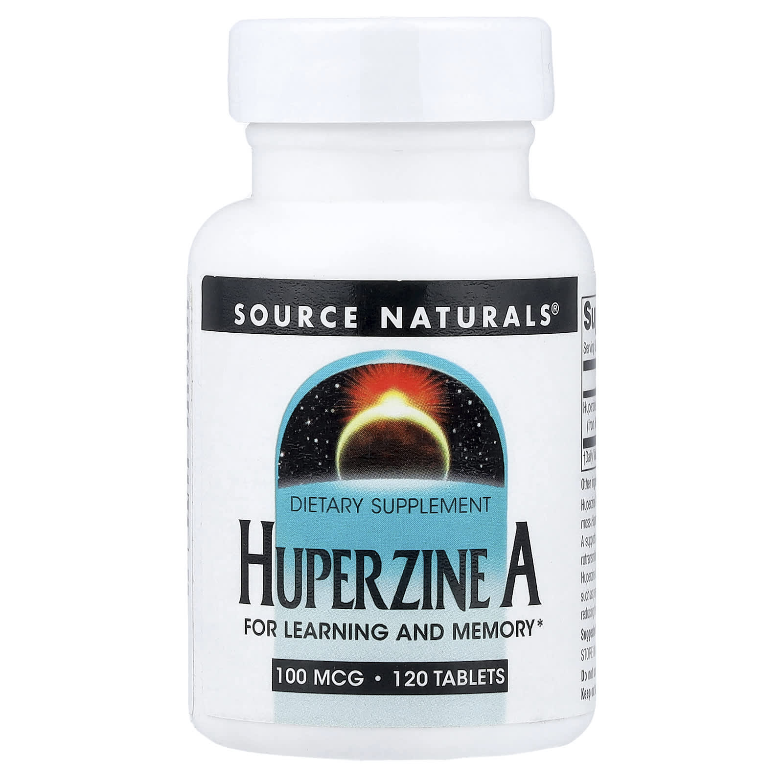 

Huperzine A, 100Mcg, 120 Tablets