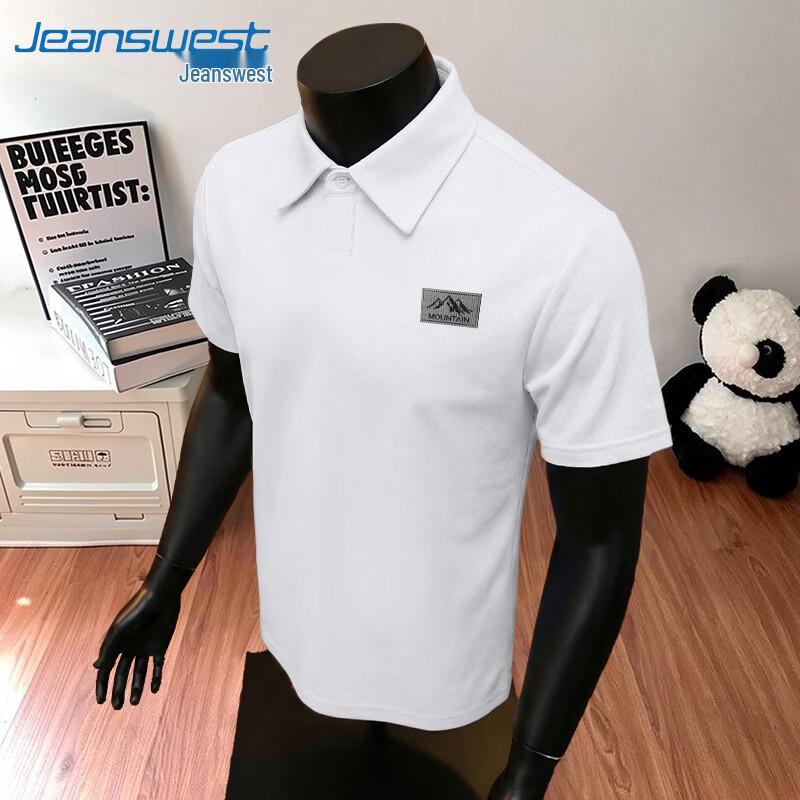 Jeanswest Men s Ice Silk Quick-Dry Polo T-Shirt M