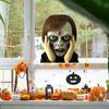 Funny Scary Peeper Creeper Sticker Scary Window Decals Realistic Halloween Window Sticker Static Cling Prank Gifts