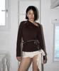 SAFARI SULA EXPLORE Raglan Strap Jersey In Sedal Brown