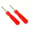 1PC Slotted Handle Tire Valve Stem Core Remover Screwdriver Car Bicycle Styling Accessory Car Tire Repair And Installation Tool