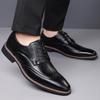 Fashion Business Men's Leather Shoes Retro Fashion Style Leisure Outdoor Party  Black Brown Wedding Dress Groom's Shoes Plus Size 38-48