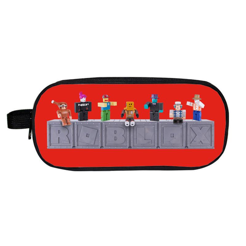 Roblox Cartoon Pencil Case For Boys And Girls With Durable Material**