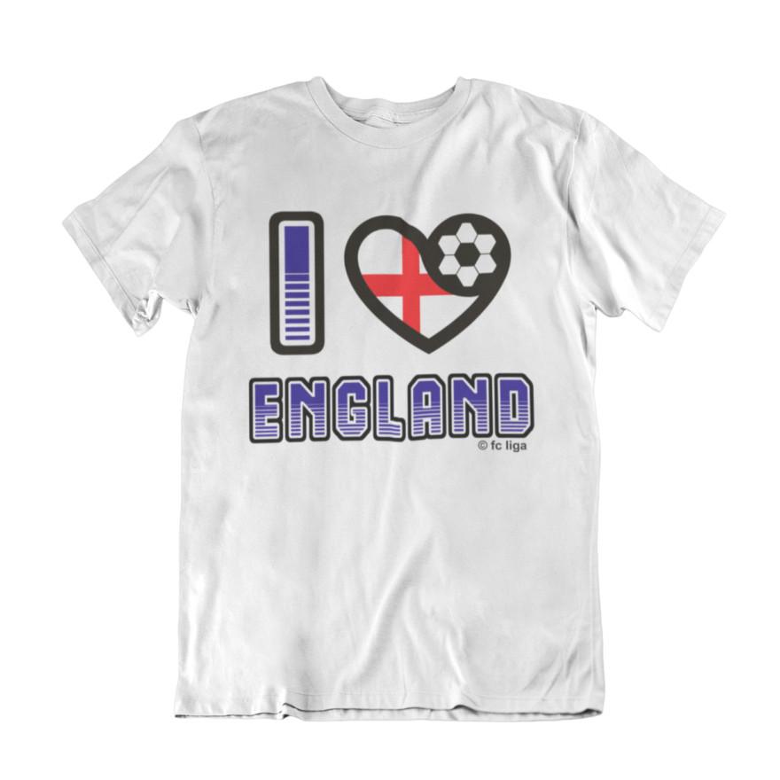 

Я ЛЮБЛЮ АНГЛИЮ Футбольная футболка 2024, Взрослые Дети Или Малыш, Чемпионат Мира 2XL