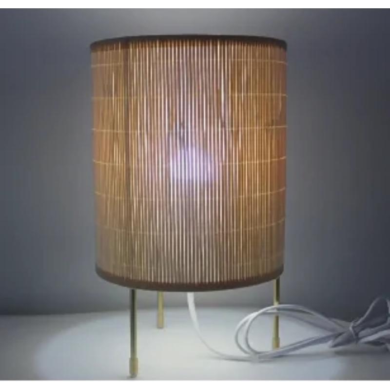 Lampa biurkowa Rattan Art Handmade Sypialnia Gabinet Łóżko Dekoracja Mała Lampka Nocna Nordic Kreatywność Wystrój Domu Lampa Łóżkowa
