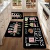 1Pcs Anti Fatigue Kitchen Rugs,  Simple Print Waterproof Non-Slip Thick Cushioned Kitchen Mat Heavy Duty Comfort Standing Mat for Kitchen