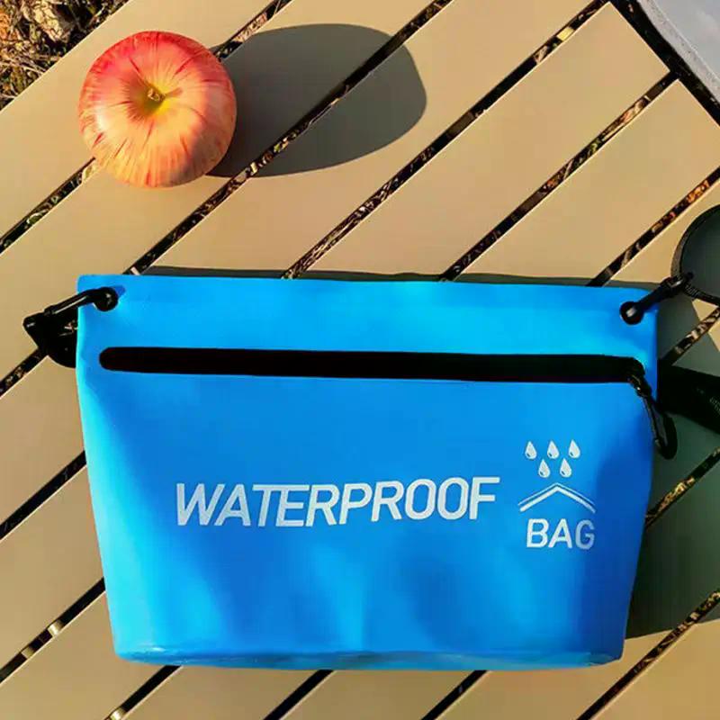 Vandtæt Dry Bag til Udendørs Brug Rejsehåndtaske Pakke Vasketaske Svømning Rafting Kajakroning Flodvandring Flydende Bådture Vandtasker