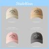 Baseball With Cap Look Back Upn Letter Embroidery For Men And Women Adjustable