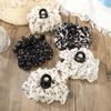 AWAYTR Elegant Butterfly Chiffon Hair Claws Fabric Fabric Hair Clips Crab For Girl Gift Hair Accessories Valentine Headwear