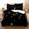 Winter Bedding Duvet Cover Sets Home Textile Kids,twin Full Queen King Bedroom Set Snowflake Galaxy Dekbedovertrek 240x220 Hot