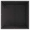 Fire Pit Black 50 X 50 X 38 Cm Steel
