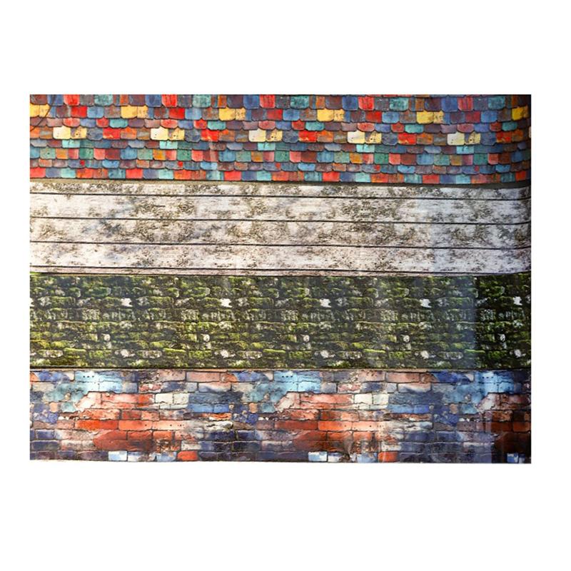 4 Rolls Washi Paper Tape Vintage Natural Texture Washi Paper Tape For Journaling Decorative Masking Tape