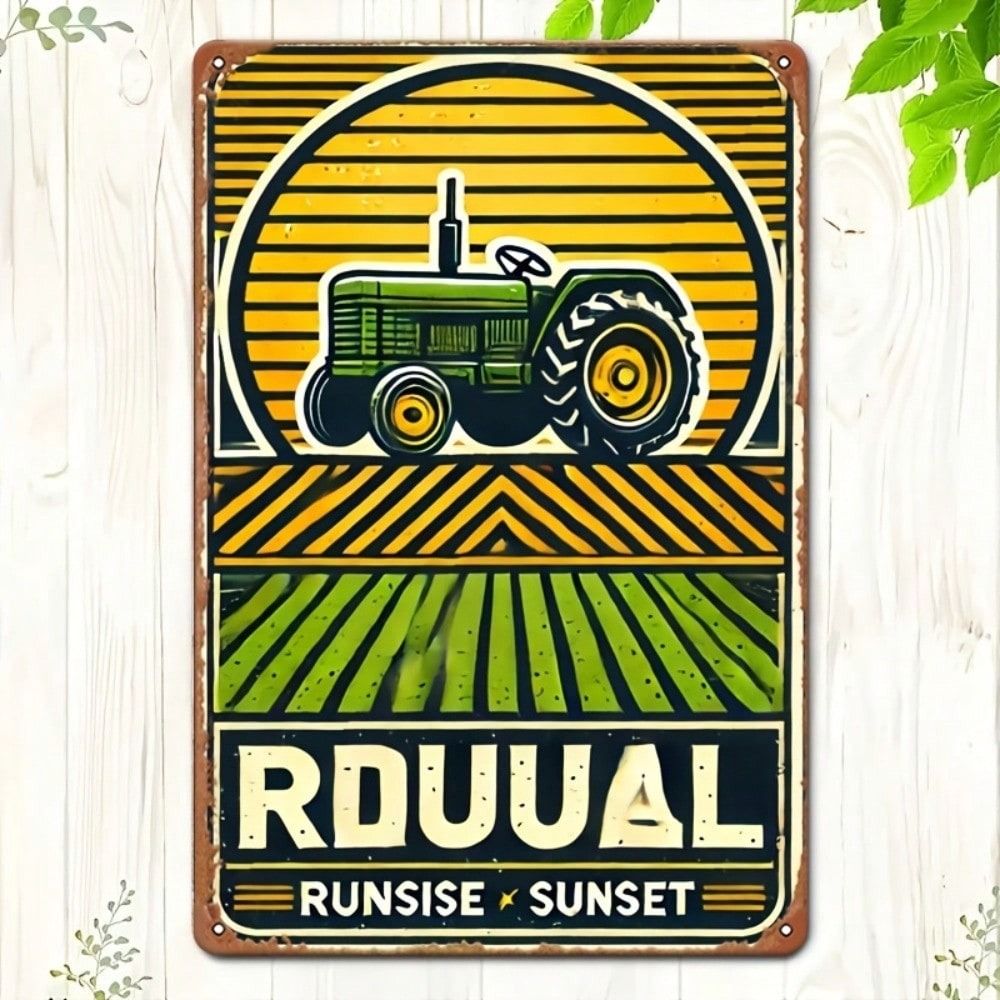 

Vintage Metal Tin Sign 20x30cm Retro Wall Decor Plaque