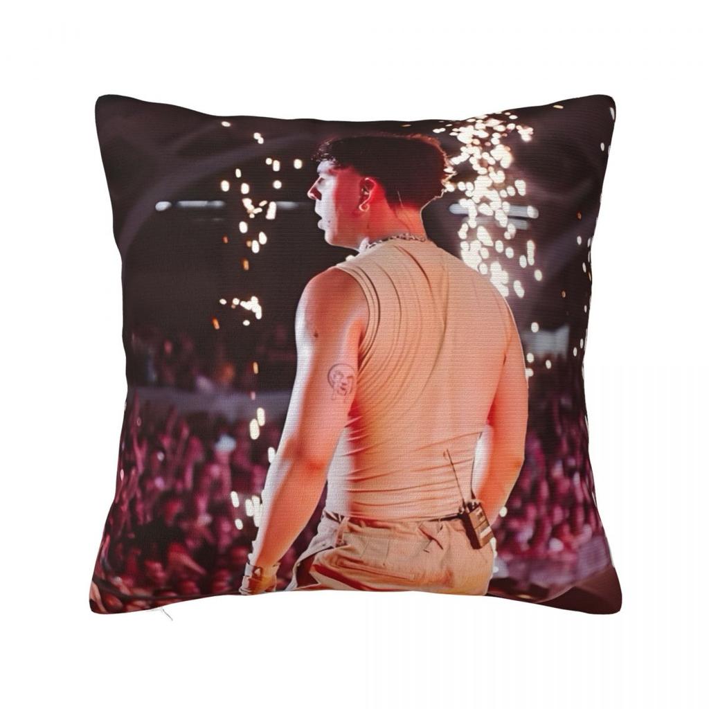 Rapper Quevedo Spanish Singer Pillow Cover Polyester Pillow Case Cushion Cover Fashion Pillowcases For Sofa Bedroom Home Decor