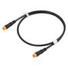 1Pcs Conversion Connector Cable For Bafang Electric Bicycle Motor Drive Thumb Throttle Ebike Male Female Extension Cable Sensor