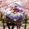 1PC Sphynx Cat Starry Sky Umbrella-8-Rib Reinforced, Automatic Open, Lightweight & Durable, Cute Fashion Accessory for Outdoor-P99