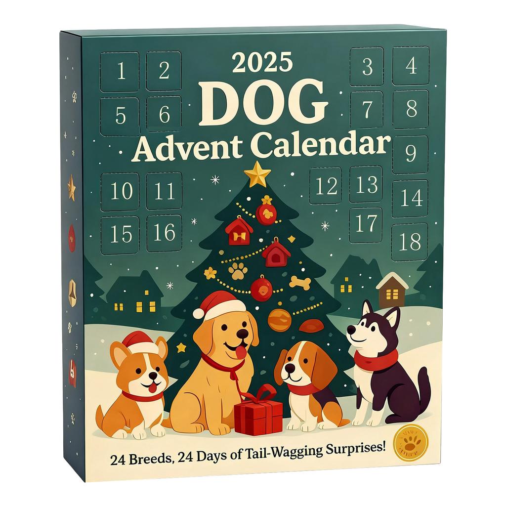 Dog Arrival Holiday Calendar 2026 24 Day Christmas Arrival Holiday Calendar For Dog Lovers 24 Desk Calendar Large 22x17