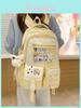 Cute Cartoon Style Girls Backpack With Large Capacity For School And College