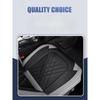 Five-seat Car Seat Covers for Toyota Corolla, Fully Covered Front Seats, Half-covered Rear Seats, Panar Leather
