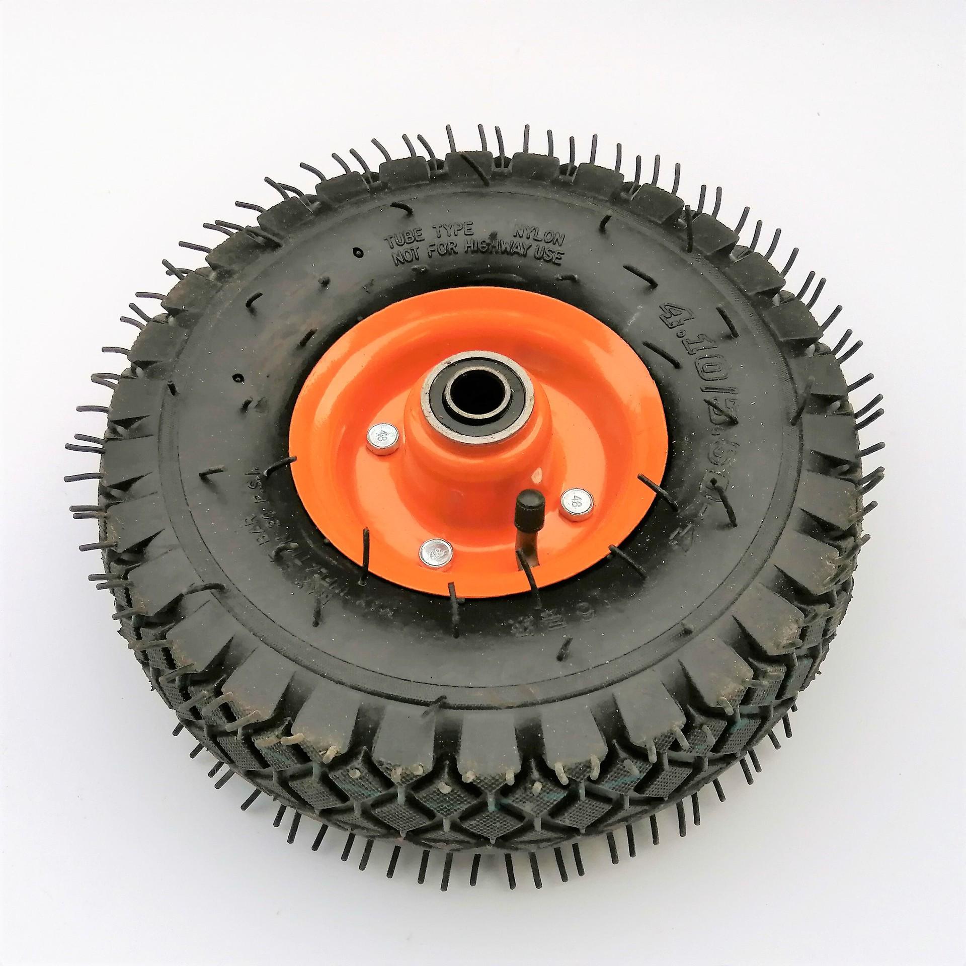 350-4 Промышленное 10-дюймовое пневматическое резиновое поворотное колесо