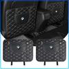 Car Anti-kick Pad Interior Pu Leather Auto Seat Back Protector Pads For BMW M Performance 1 3 5 7 Series M3 M4 M5 M6 X1 X3 X5 X6 X7 E30 E34 E36 E39 E4