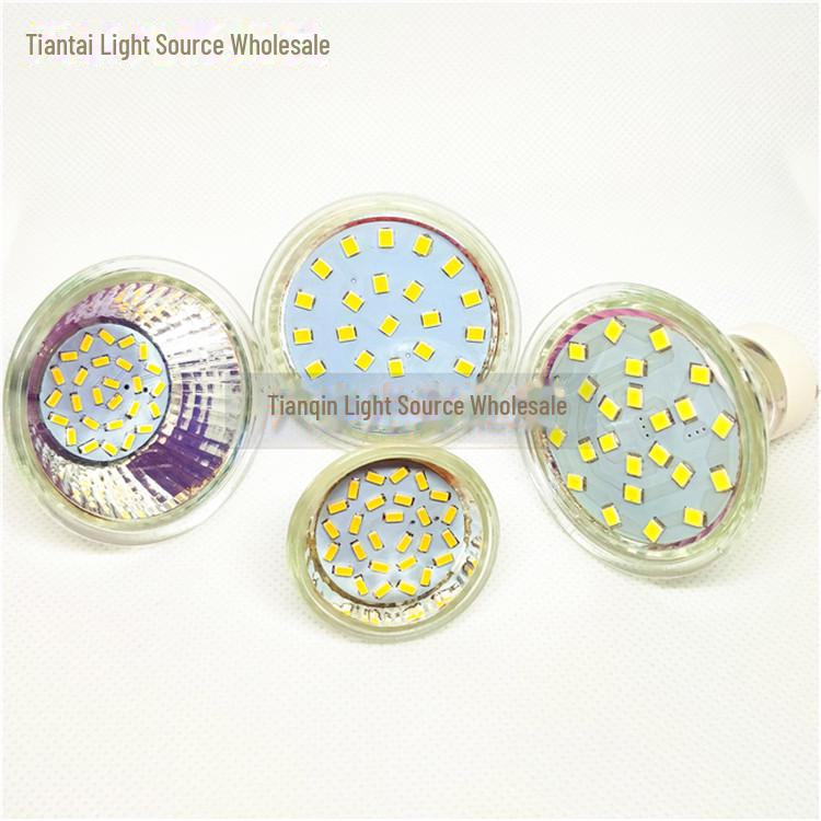 Energy-Saving MR11/MR16 LED Bulb, GU10/G5.3 Base, High Brightness 220V/12V Glass Halogen Replacement