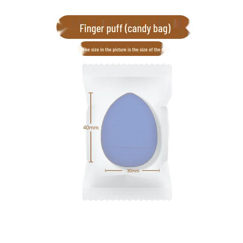 

Мини тампон для большого пальца - Не впитывающий спонж-подушечка для пальца для тонального крема и консилера