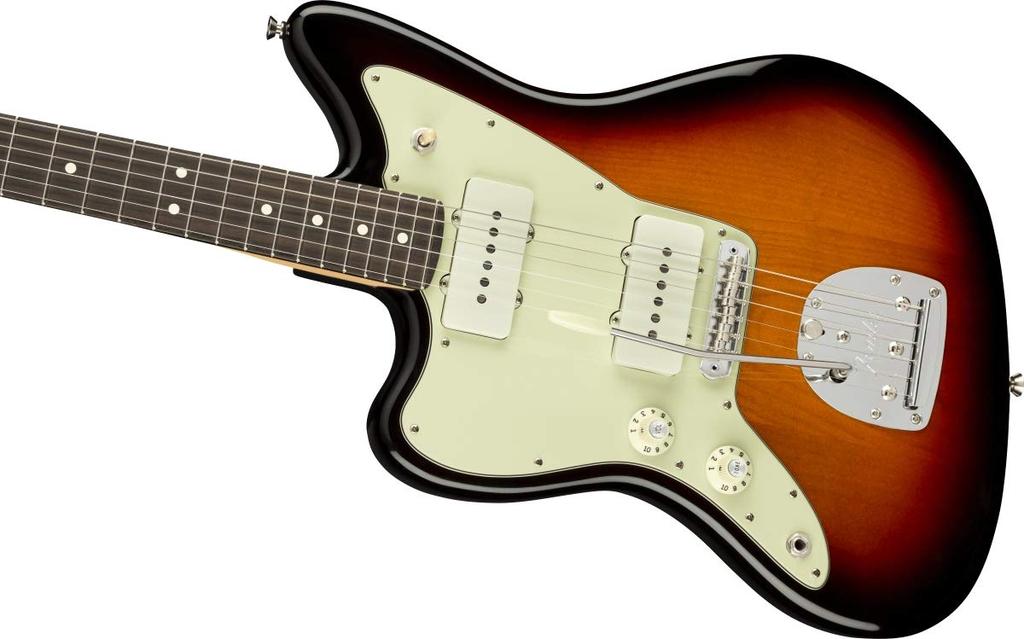 Fender Electric Guitar American Pro Rosewood Sunburst Left-Handed Jazzmaster®, Fingerboard, 3-Color