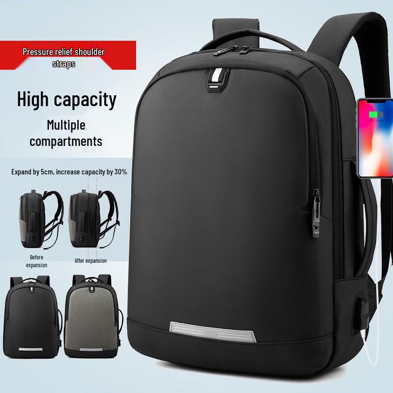 X.X.PIE Urban Light Travel Casual Backpack xxp-33704 чёрный