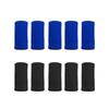 Elastic Nylon Basketball Finger Sleeves - Breathable and Extended Knitted Finger Protectors for Sports.