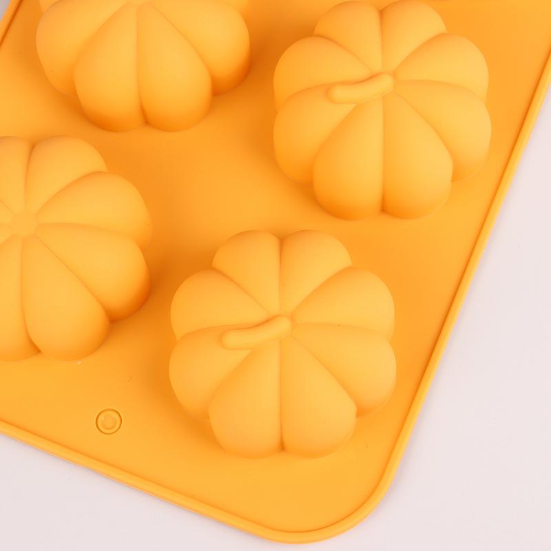 Pumpkin Silicone Molds Thanksgiving Fall Theme Ice Cube Tray Silicone Mold Muffin Chocolate Harvest Cake Baking Decoration Mould
