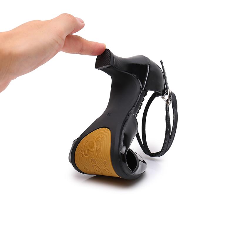 Moderní taneční boty pro ženy Měkká gumová podrážka Dámské boty na salsu, latinu, společenský tanec na párty Podpatek 5,5 cm