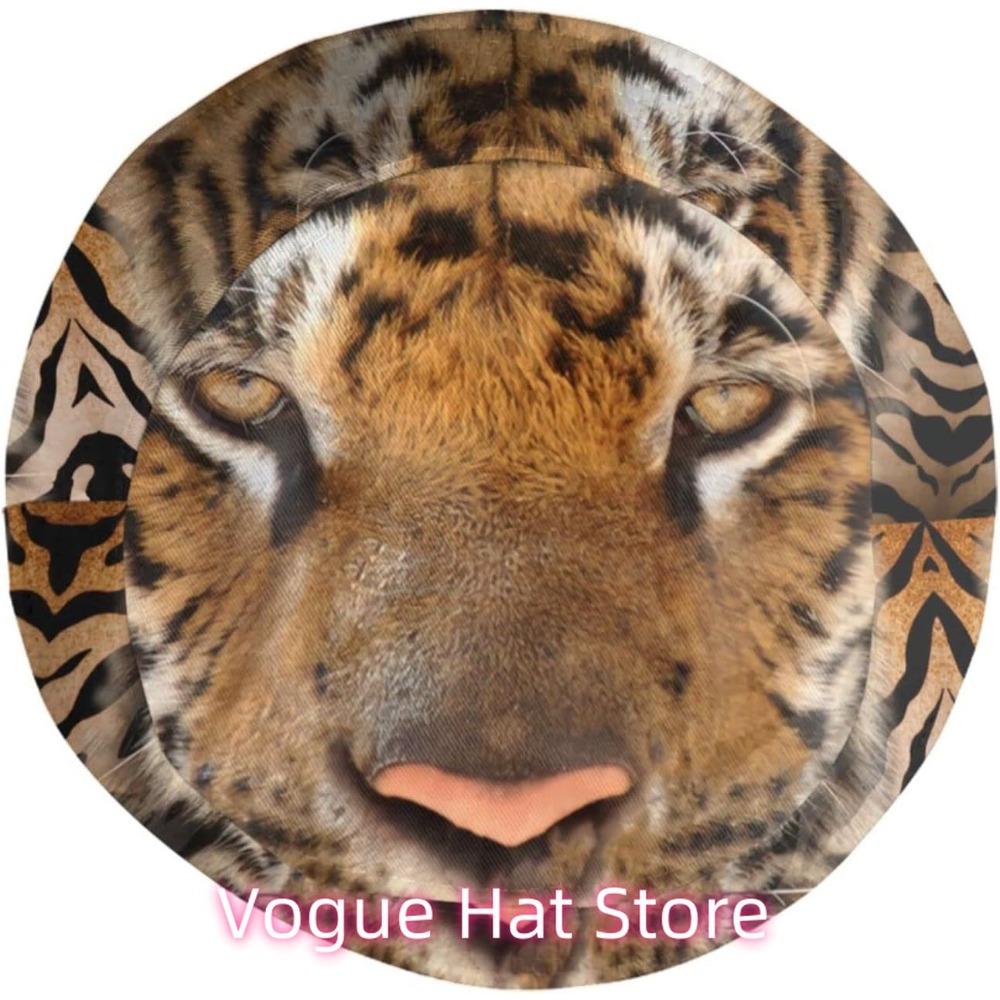 Tiger Bucket Hat For Women Men Casual Sun Wide Brim Cap Packable Outdoor Fisherman Hat