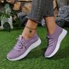 Fashion 2025 Fashion Ladies Shoes Lace-up Women's Vulcanize Shoes New Casual Mesh Hot Sale Light Comfortable Breathable Sneakers Zapatos