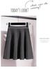 Women's Wool Knitted Pleated A-Line Skirt – Perfect for Autumn and Winter
