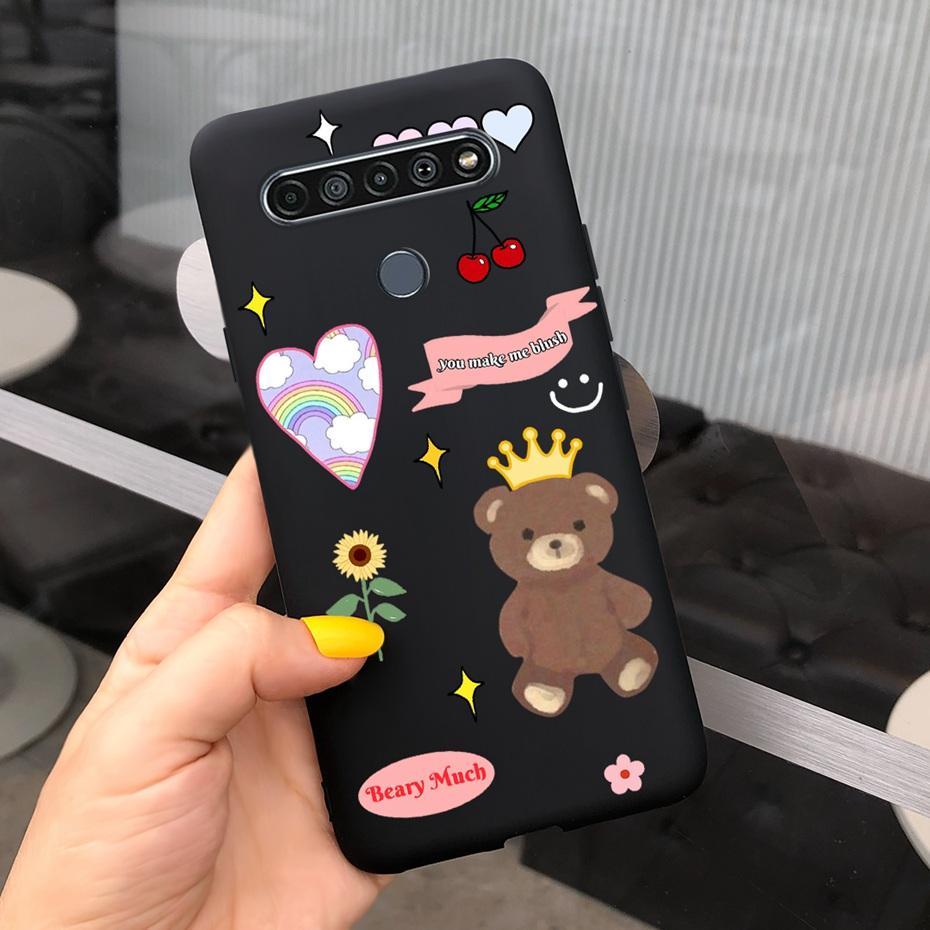 For LG K41S K51S 2020 Phone Case Lovely Printing Soft Silicon Back Cover For LG K51S K41S 4G LM-K410 LM-K510 Bumper