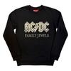 AC/DC Unisex Adult Family Jewels Back Print Sweatshirt