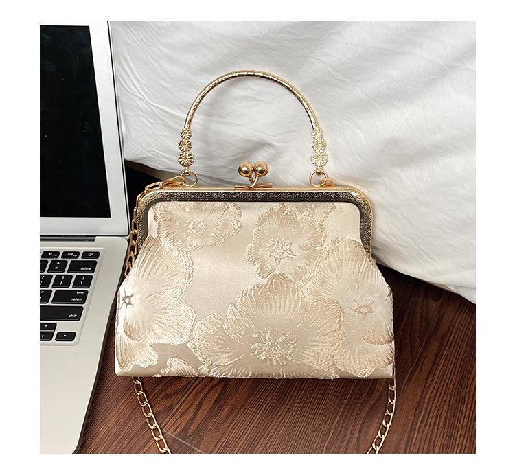2026 Hochwertige Mode-Schultertasche mit Perlenkette für Qipao- und Hanfu-Stile