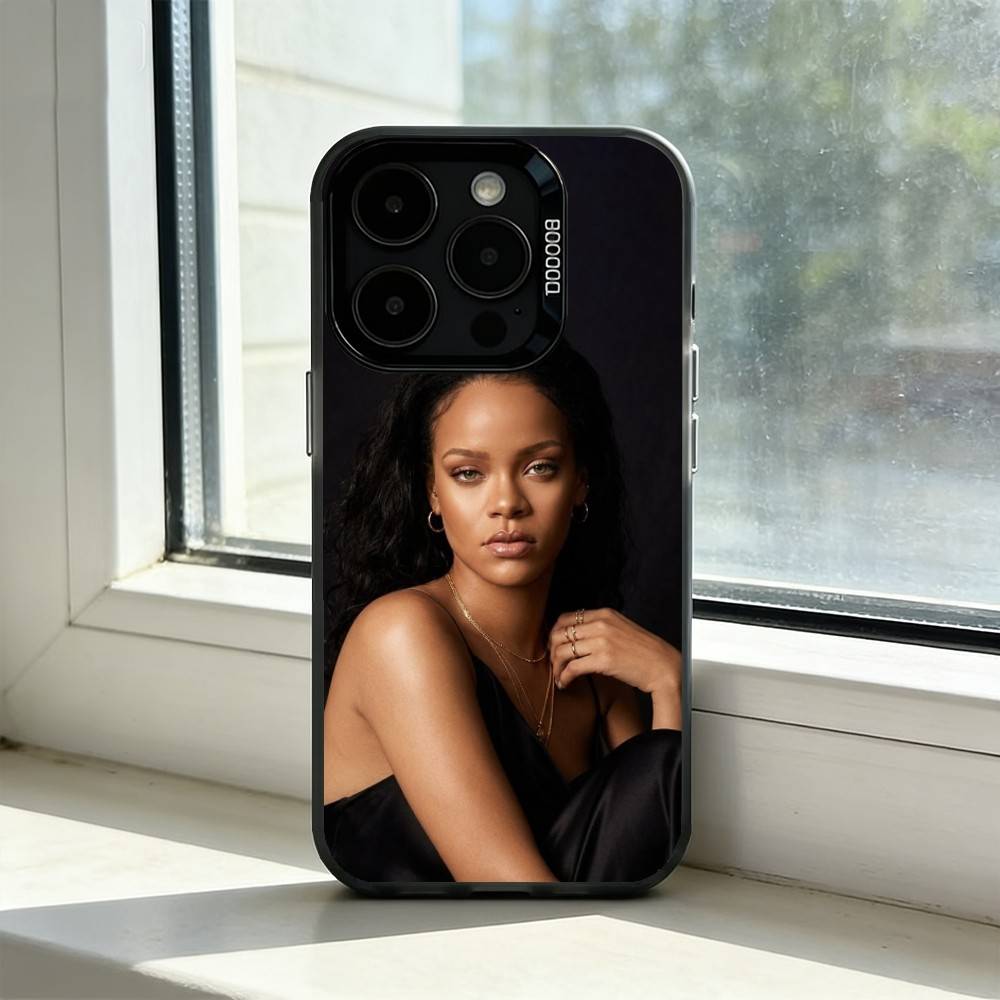 Hot S-singer R-Rihannas Phone Case For iPhone 17,16,15,14,13,12,11 Plus,Pro Max,XS,Colorful Silver Phone case Funda Cover