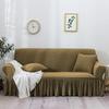 Solid All Embracing Lace Thickened Small Checkered Sofa Cover Four Seasons Cloth Sofa Cover