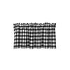 Terylene Yarn Dyed Lattice Kitchen Curtain Fabric Door Curtain Coffee Curtain Modern Simple Rod