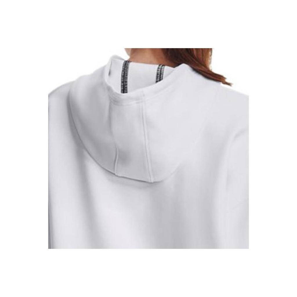 Under Armour Summit Logo Pullover Hoodie Women Hoodies White 1374466-100