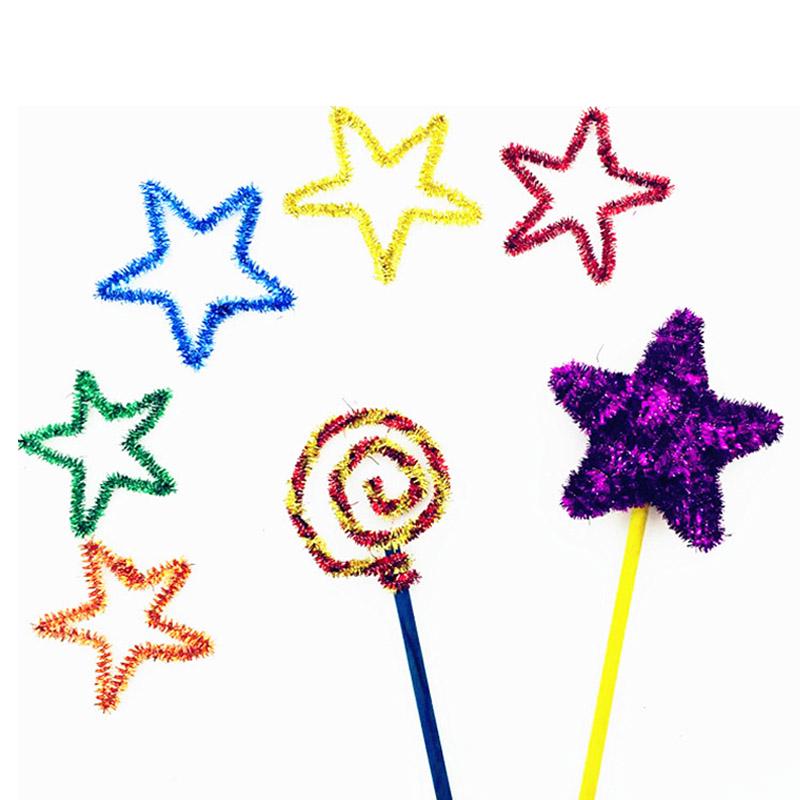 

Plush Materials Animal Various Glitter Simulation DIY Shilly-stick 100pcs Handmade Powder Plant Unique