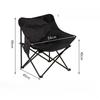 Portable Folding Lightweight Outdoor Chair with Side Pocket for Camping Hiking, Beach, Picnic, Patio, Backyard, Fishing, Travel
