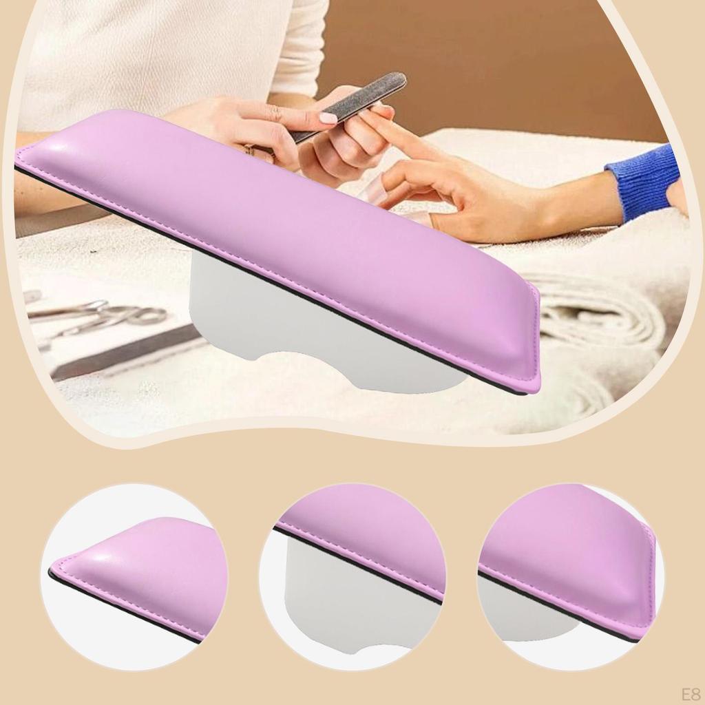 Nail Arm Rest Hand Pillow Anti Slip for Acrylic Nails Detachable Professional Cushion
