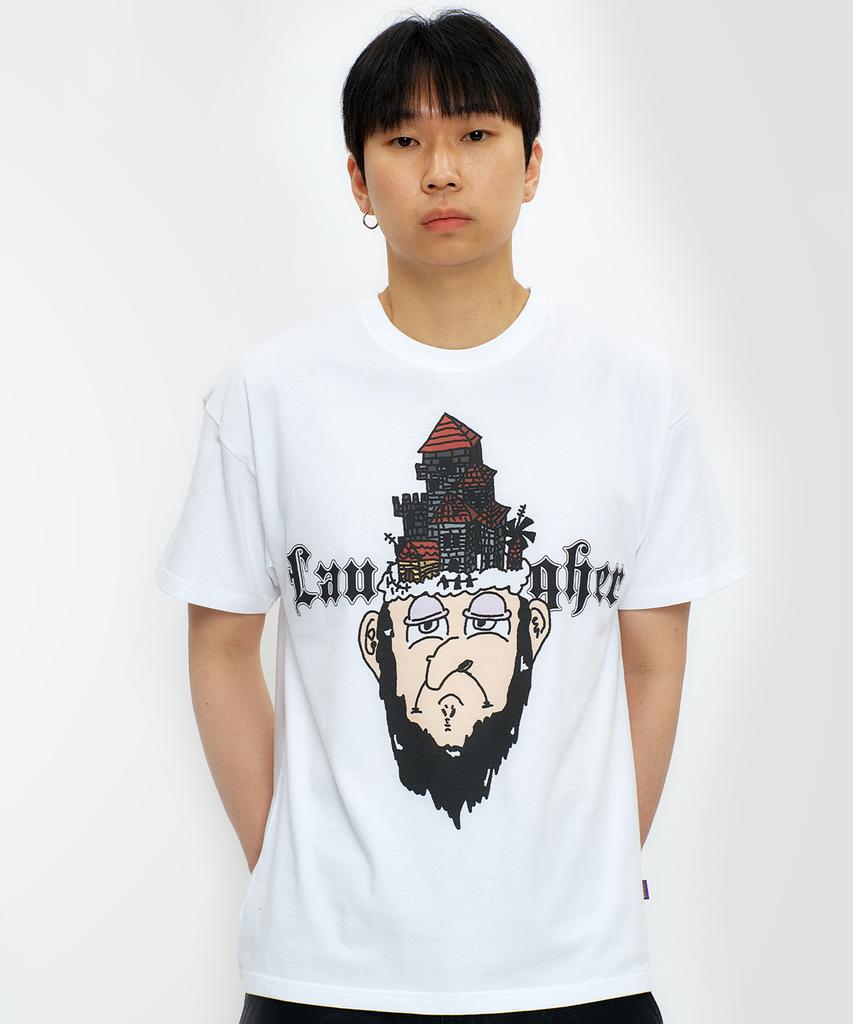 LAUGHER Halaputa T-Shirt - White