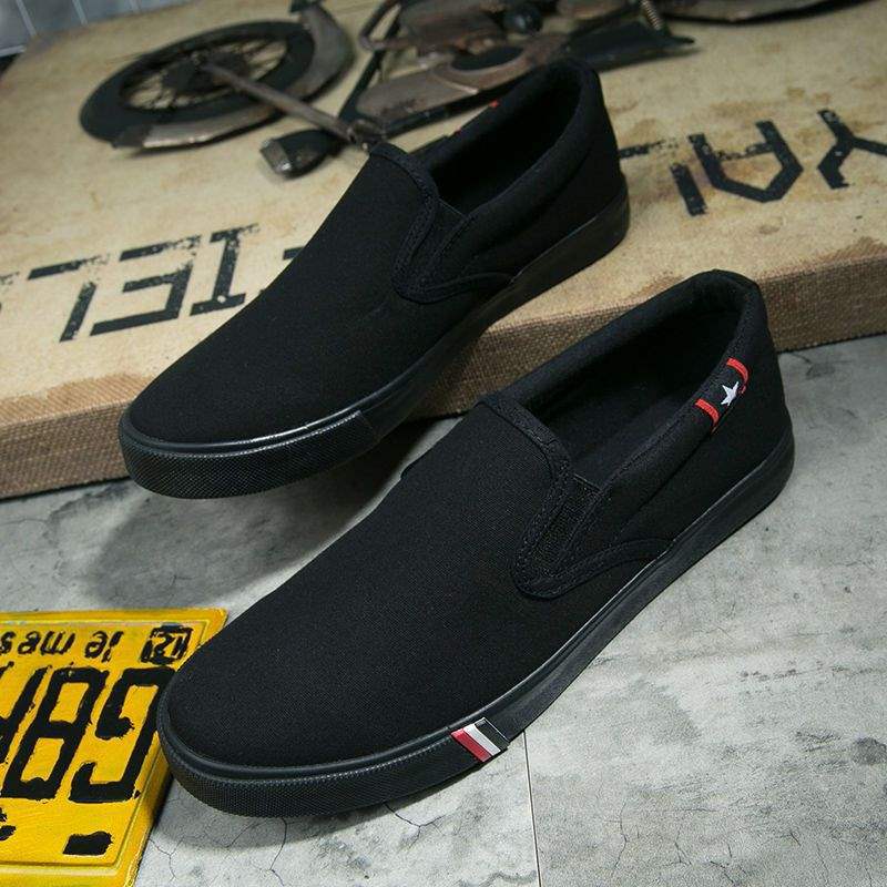 Lazy Shoes Flat Shoes Canvas Shoes Board Shoes One Pedal Single Shoes Spring Tide