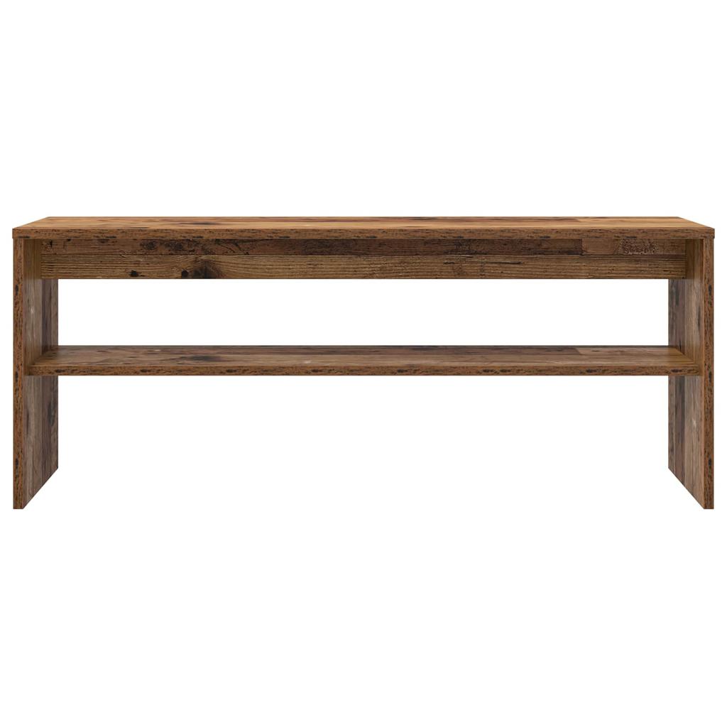 TV Stand Reclaimed Wood Look 100 x 30 x 40 cm Engineered Wood